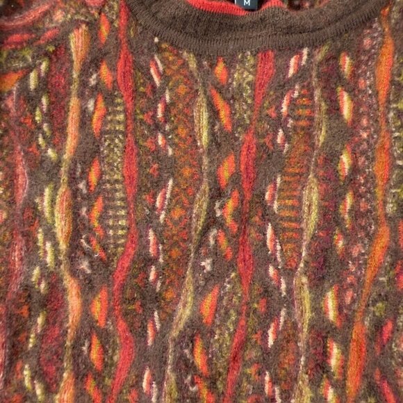 COOGI Australia Knit Wool Brown Sweater Women’s Size M - Picture 12 of 15